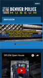 Mobile Screenshot of denverpolicemuseum.org